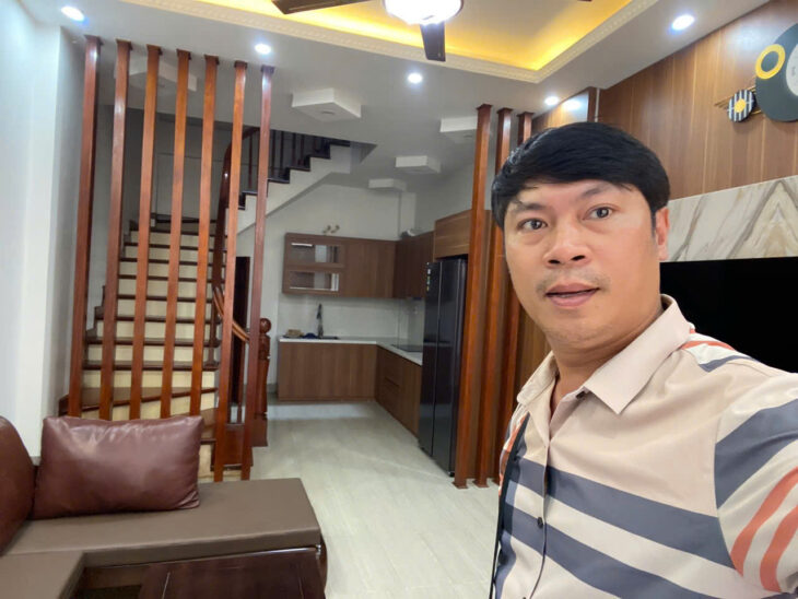 BÁN NHÀ NGỌC THỤY 34M2, 6 TẦNG, THANG MÁY, FULL NỘI THẤT
