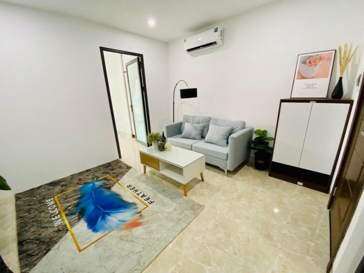 Nhà riêng ngõ KĐT mới Đại Kim, ô tô vào nhà, Thang máy, Full đồ, 65m*7 tầng, mặt tiền 5,5m; 23,6 tỷ