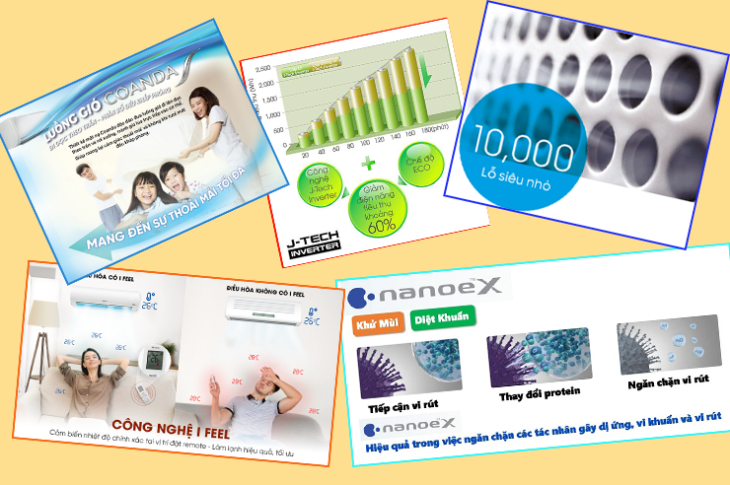 Công nghệ thông minh hiện đại của các hãng Điều hòa nổi bật nhất hiện nay