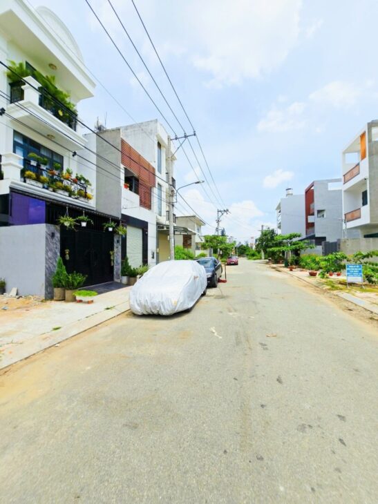 Bán đất thổ cư Đường Long Thuận, Phường Long Phước, TP HCM, DT 59m2, 4 x14.7m, SHR, 3.35 tỷ.