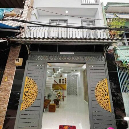 NHÀ 2 TẦNG MỚI 100% 44m2 (4X11M) MỚI 100% Ở NGAY, HẺM 4M THÔNG TRƯƠNG PHƯỚC PHAN GIÁP LÊ VĂN QUỚI