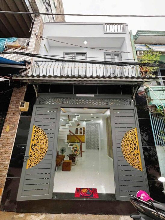 NHÀ 2 TẦNG MỚI 100% 44m2 (4X11M) MỚI 100% Ở NGAY, HẺM 4M THÔNG TRƯƠNG PHƯỚC PHAN GIÁP LÊ VĂN QUỚI