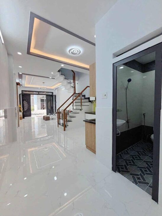 NHÀ 2 TẦNG MỚI 100% 44m2 (4X11M) MỚI 100% Ở NGAY, HẺM 4M THÔNG TRƯƠNG PHƯỚC PHAN GIÁP LÊ VĂN QUỚI