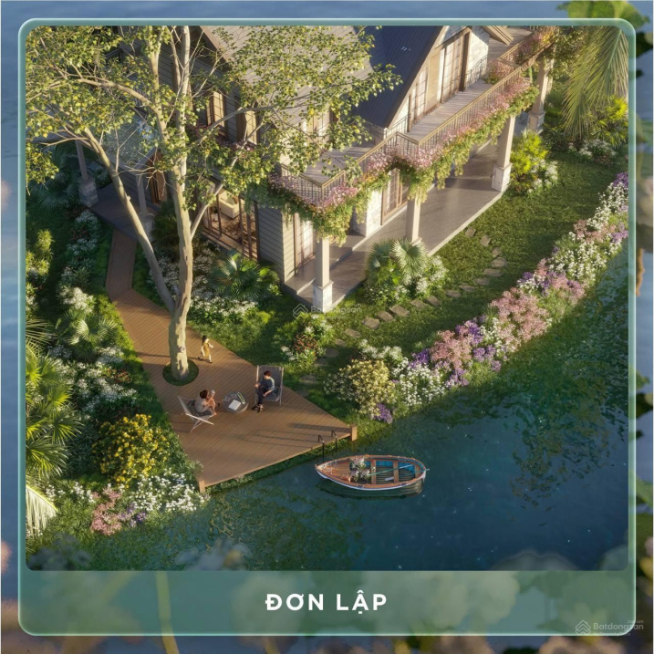Căn biệt thự song lập phân khu biệt thự Đảo Eco Retreat giá 20 tỷ. Thanh toán tự do
