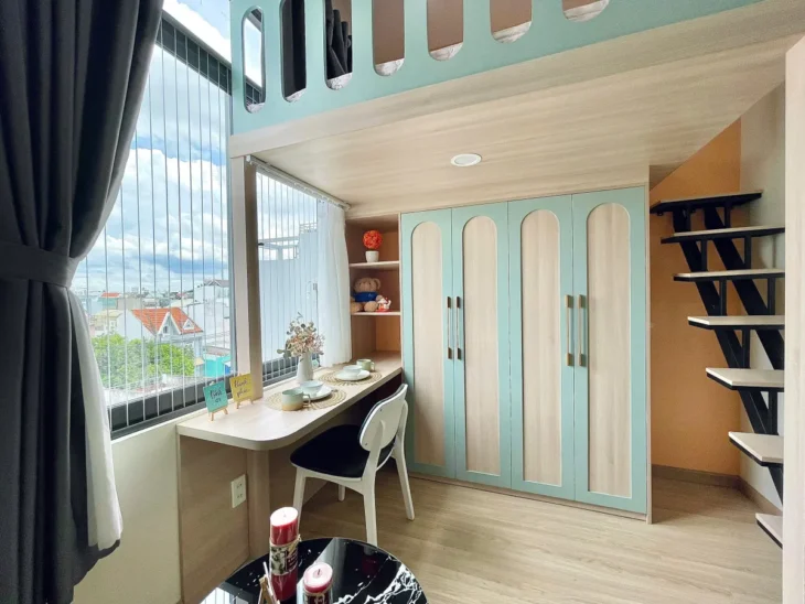 Bán CHDV 5 lầu mới HXH Lê Đức Thọ ngang 5.5m 110m2 12PN gần chợ TN 86tr nhỉnh 17 tỷ.