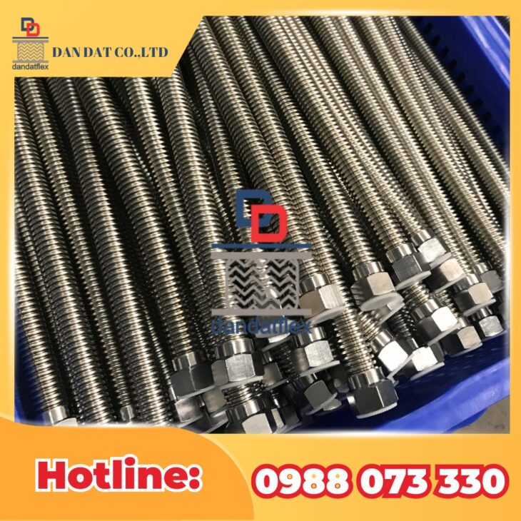 Dây dẫn nước-Dây dẫn nước mềm inox-Ống mềm dẫn nước nóng lạnh-Dây nối mềm cho bình nước nóng lạnh