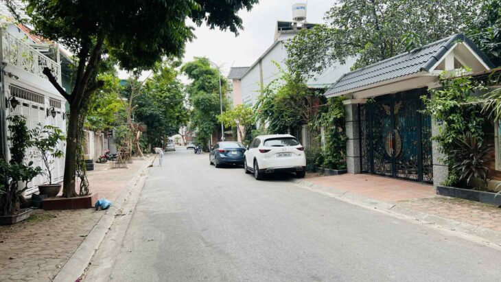 BÁN ĐẤT MẶT PHỐ TƯ ĐÌNH – LONG BIÊN, 100m², mặt tiền 7.4m, vỉa hè, ôtô 2 chiều