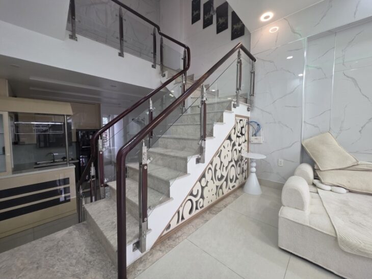 Bán nhà Đường 28, Cát Lái, Q.2, DT 76m2, 4 tầng, 3PN, Sổ Hồng, giá 10.35 tỷ.