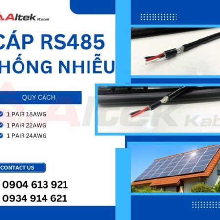 cáp tín hiệu rs485 2p22awg chống nhiễu Altek Kabel chính hãng Đà Nẵng, Hà Nội, HCM