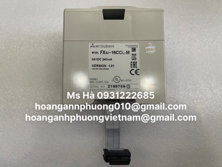 FX3U-16CCL-M mitsubishi – mô đun mạng điều khiển – 24VDC