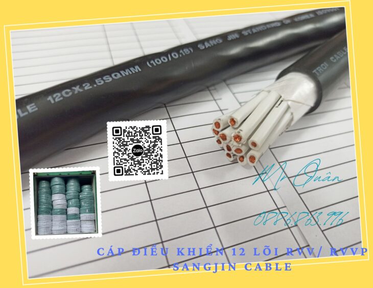 HCM: Tổng kho phân phối cáp điều khiển Sangjin chính hãng