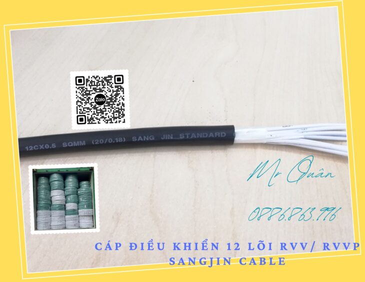 HCM: Tổng kho phân phối cáp điều khiển Sangjin chính hãng