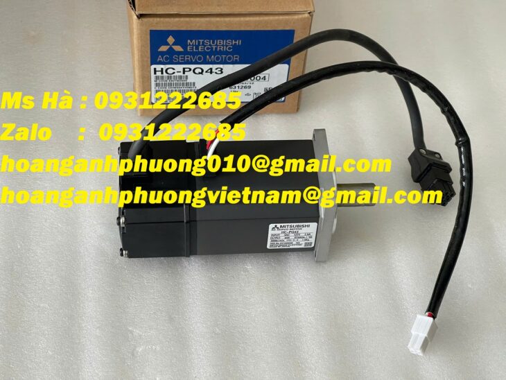 Cung cấp vật tư Điện tự động hóa – servo motor HC-PQ43 mitsubishi
