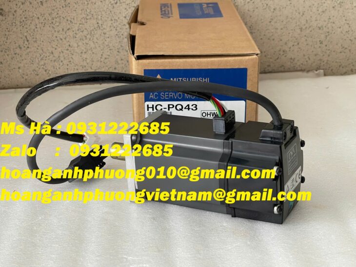 Cung cấp vật tư Điện tự động hóa – servo motor HC-PQ43 mitsubishi