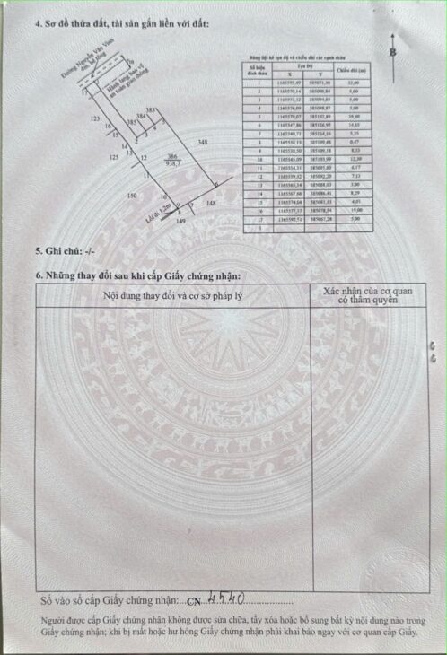 Bán lô đất thổ lúa làm nhà vườn giá 1,65 tỷ