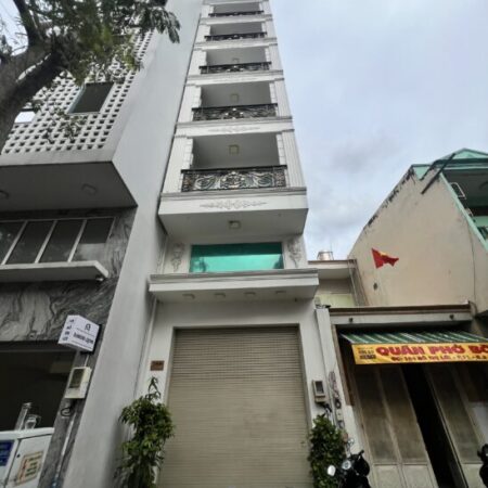 Giảm giá 1 tỷ! Bán nhà mặt tiền Đỗ thị Lời F.11 Q.3 4×17 7 tầng 11P 12WC giá 27 tỷ