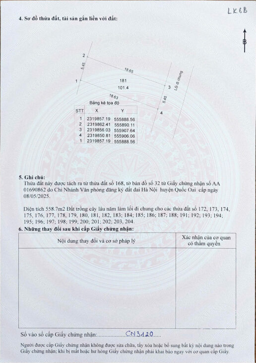 Đất nền Láng Hòa Lạc giá 3.0 tỷ diện tích 100m2 tiềm năng tăng trưởng mạnh – Nguyễn Hùng BĐS –