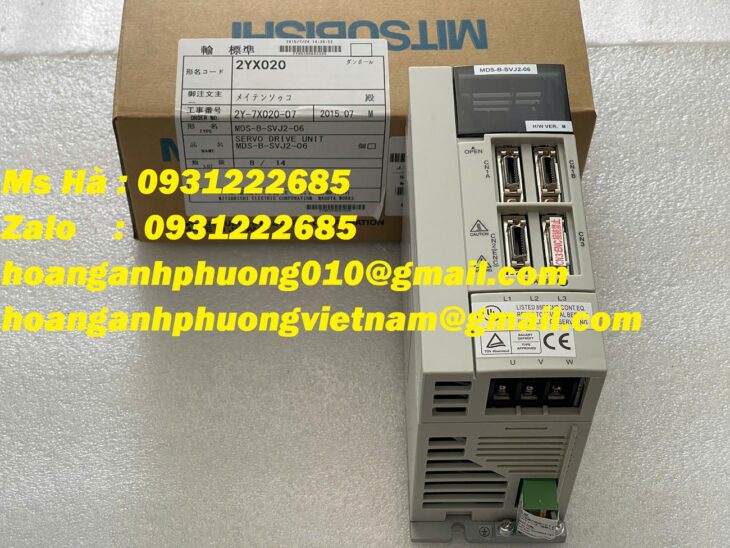 Bộ điều khiển servo 600W nhỏ gọn MDS-B-SVJ2-06 mitsubishi