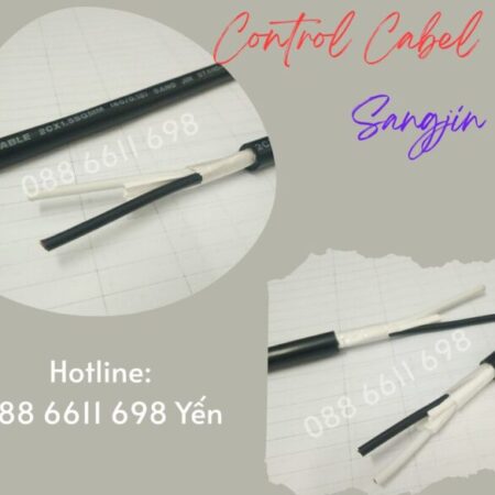 Cáp điều khiển 2×1.25 Sangjin sẵn kho HCM Cáp điều khiển 2×1.25 Sangjin sẵn kho HCM