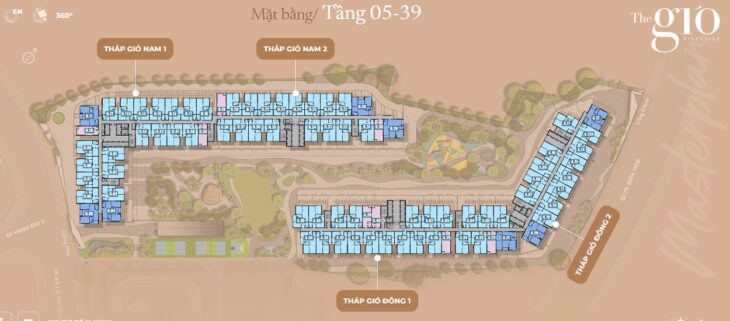 Cần bán căn Studio đẹp nhất, hiếm nhất dự án The Gió Riverside