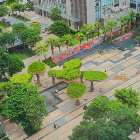 75 trieu/1m Căn hộ 3 phòng ngủ – 2 vệ sinh tại tòa Vip Goldmark City, diện tichs 135m2,