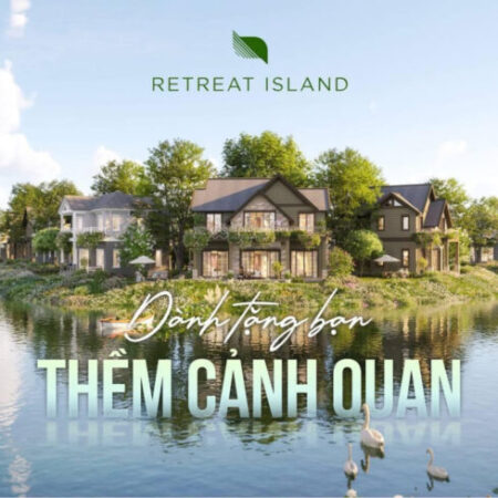Căn biệt thự song lập phân khu biệt thự Đảo Eco Retreat giá 20 tỷ. Thanh toán tự do