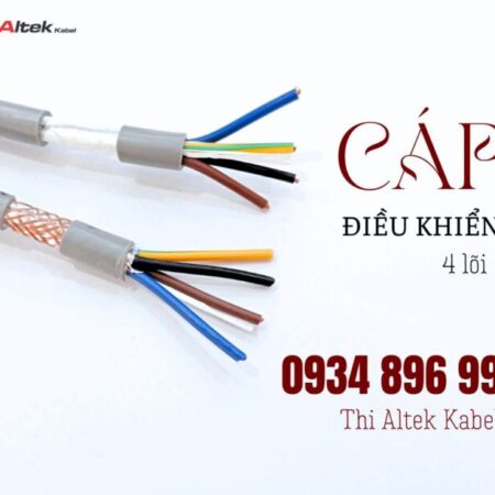 Dây cáp điều khiển 4 x 1.0mm2 Altek Kabel – CT-500, SH-500