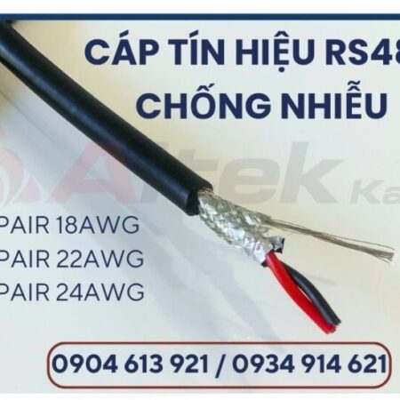 Cáp Tín Hiệu Vặn Xoắn Chống Nhiễu RS485 1P 18AWG – Altek Kabel