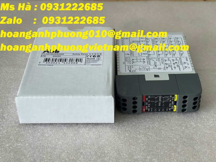 Relay an toàn nhập mới dòng ABB RT9 2TLA010029R0000