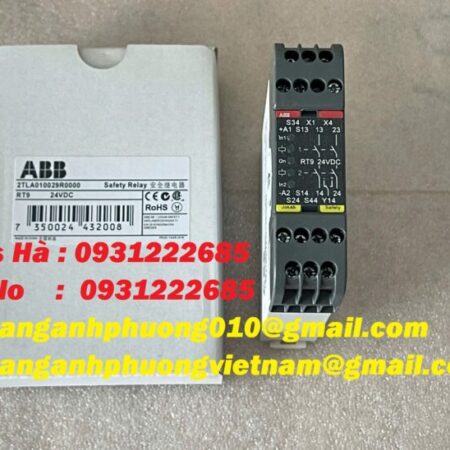Relay an toàn nhập mới dòng ABB RT9 2TLA010029R0000