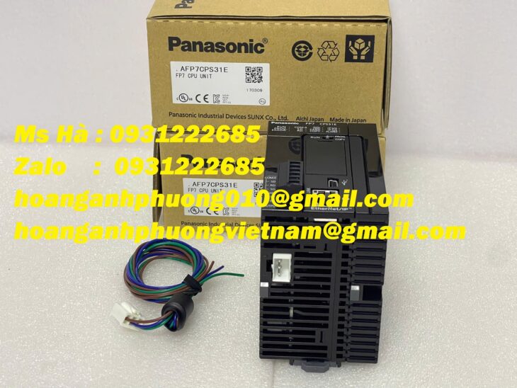 Panasonic AFP7CPS31E bộ lập trình PLC chính hiệu 24VDC