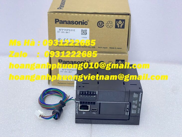 Panasonic AFP7CPS31E bộ lập trình PLC chính hiệu 24VDC
