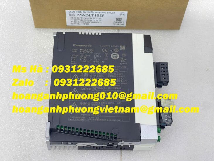 Servo điều khiển chính xác dòng A6 series Panasonic MADLT15SF