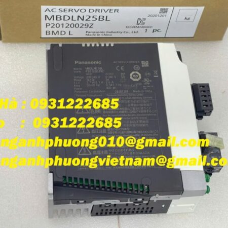 Bộ điều khiển Panasonic 400W MBDLN25BL dòng minas A6 series