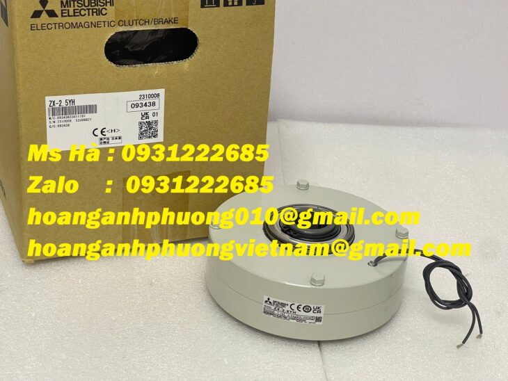 Thắng từ công nghiệp hiệu suất cao ZX-2.5YH, ZA‑0.6YH, mitsubishi