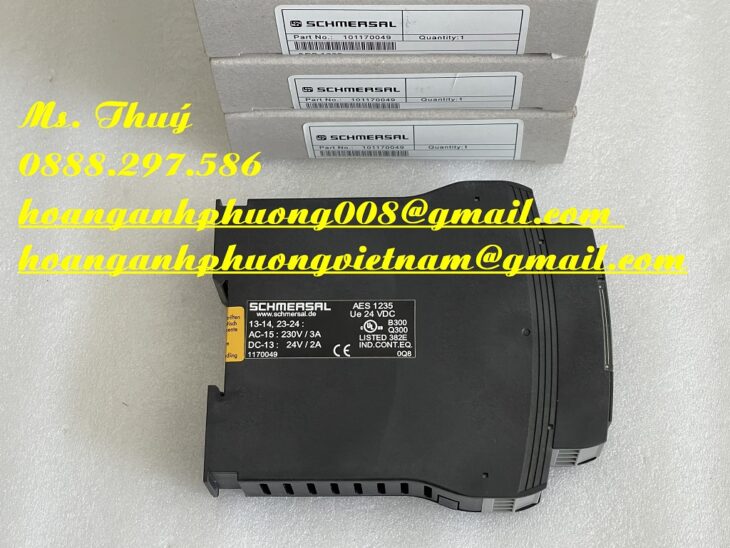 Schmersal AES1235 24vdc – Rờ le nhập mới 100% – Giao ngay