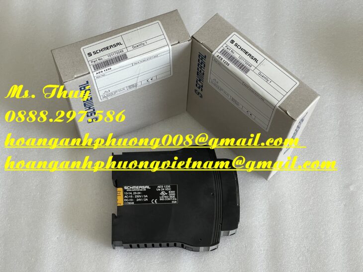 Schmersal AES1235 24vdc – Rờ le nhập mới 100% – Giao ngay