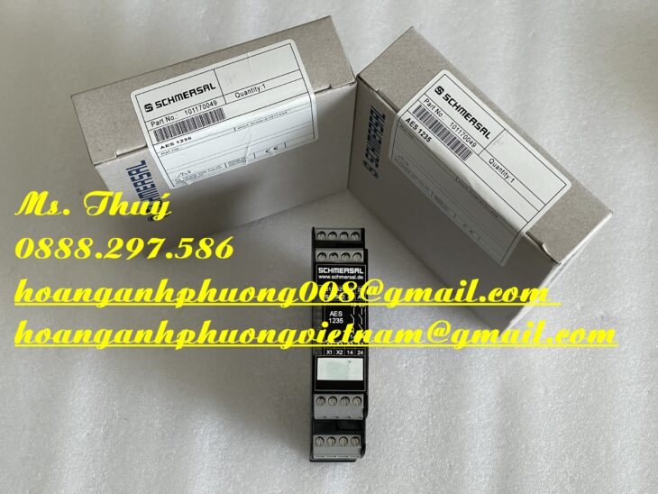 Schmersal AES1235 24vdc – Rờ le nhập mới 100% – Giao ngay