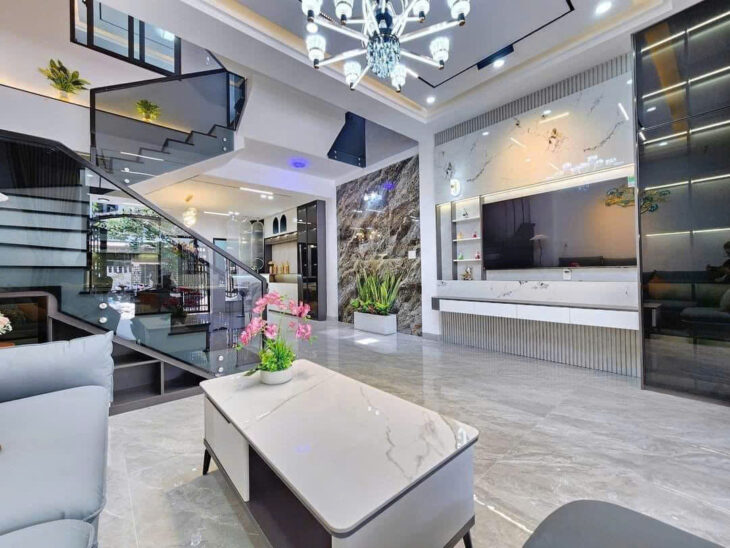 PHẠM HỮU LẦU – QUẬN 7- TẶNG FULL thiết kế bên trong – 3 TẦNG – 72M2 – 6TỶ4️