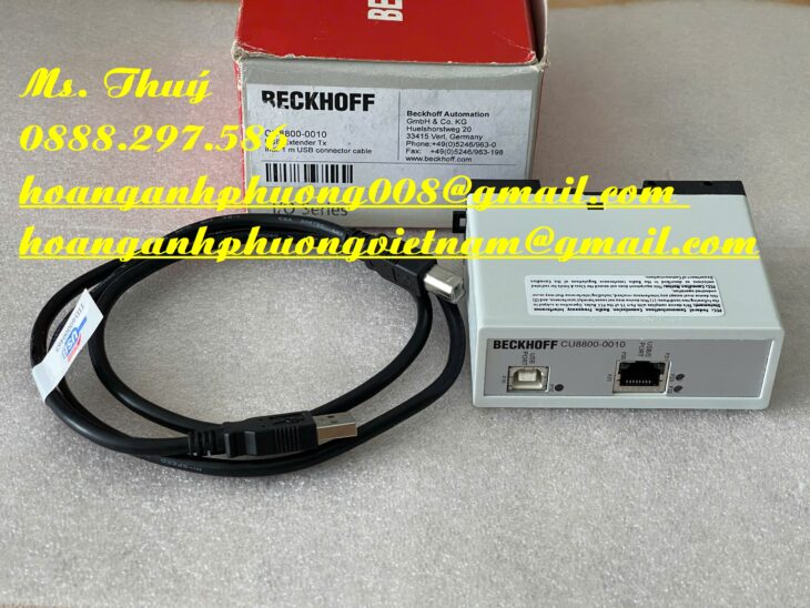 Bộ mở rộng Beckhoff CU8800-0010 – Liên hệ báo giá ưu đãi