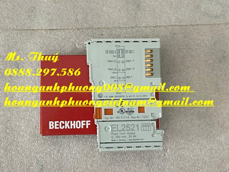Mô đun Beckhoff EL2521 phân phối tại VN – Giá ưu đãi