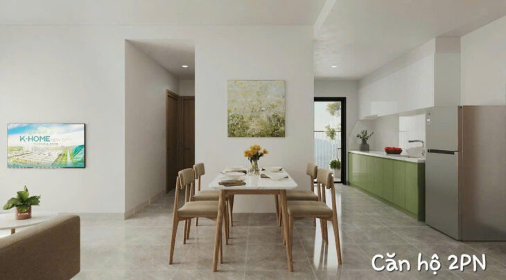 Căn Hộ 2pn K-Home New City – Tổ Ấm Hiện Đại Giữa Lòng Tp. Mới