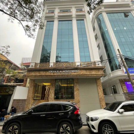 Bán nhà Mặt phố Hồ Tùng Mậu, gần ĐH Thương Mại, Sư Phạm – Cầu Giấy. DT 70m2, 8 tầng thang máy, KD