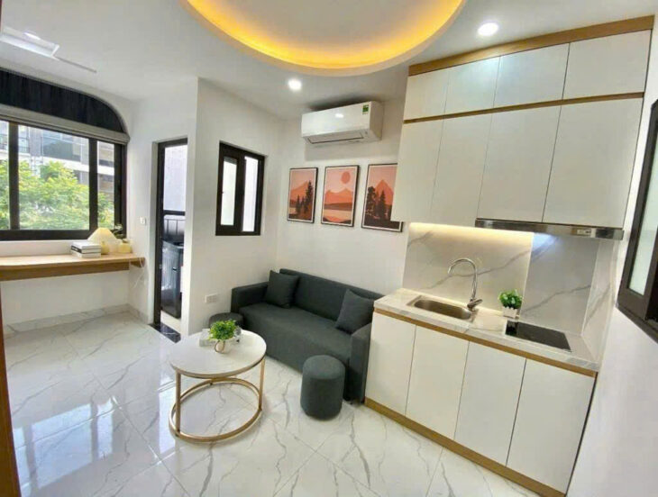 Bán tòa căn hộ dịch vụ phố Tôn Thất Tùng, gần ĐH Y, Đống Đa DT 90m, 8 tầng × MT8.8m, 110tr/ tháng