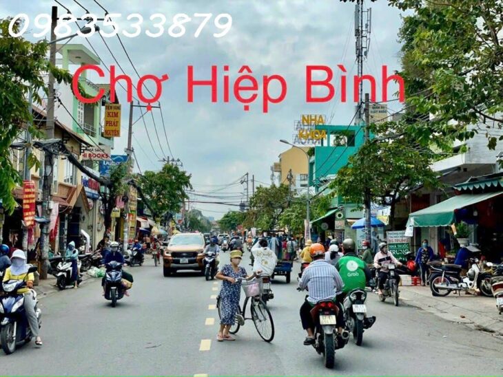 Mặt tiền Kinh doanh đường Hiệp Bình, Phường Hiệp Bình Chánh, Thủ Đức – Dt 10×30