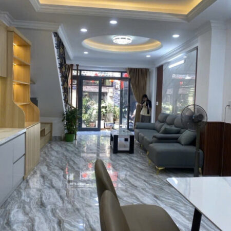 Nhà mới 1 căn ra mặt tiền đường số Tân Kiểng Q 7 Ngang 4 x10 có 5 tỷ