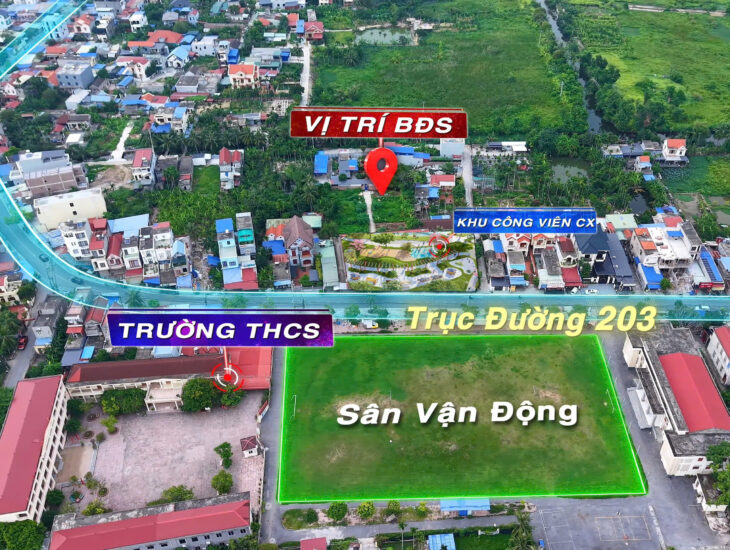 BÁN LÔ GIÁ NGỘP CHỈ 1,XX TỶ TẠI PHƯỜNG LÂM ĐỘNG, HUYỆN THỦY NGUYÊN – BÁN 3 NGÀY LÔ CÁCH 203 ( QH MỞ
