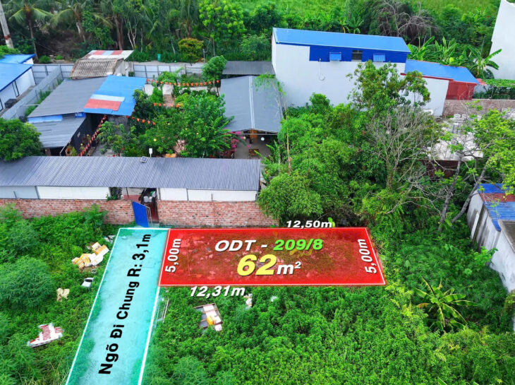 BÁN LÔ GIÁ NGỘP CHỈ 1,XX TỶ TẠI PHƯỜNG LÂM ĐỘNG, HUYỆN THỦY NGUYÊN – BÁN 3 NGÀY LÔ CÁCH 203 ( QH MỞ