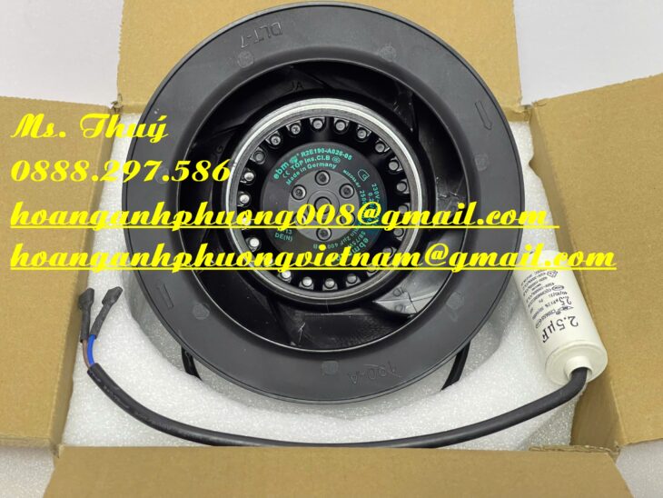 Quạt Ebm-papst R2E190-AO26-05 – Nhà phân phối giá tốt tại VN