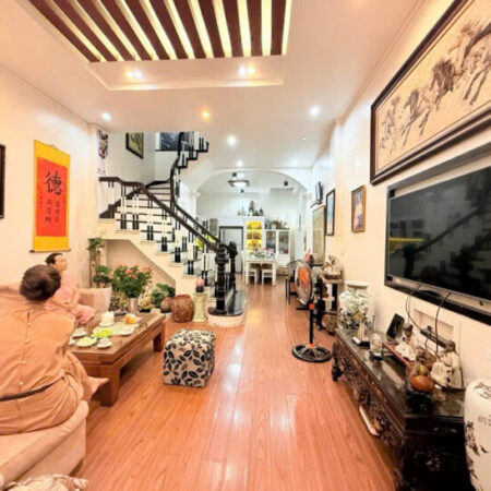 Bán nhà phố Lê Trực, Điện Biên Phủ, trung tâm Ba Đình DT 54m2, 5 tầng khu phân lô dân trí, KD văn